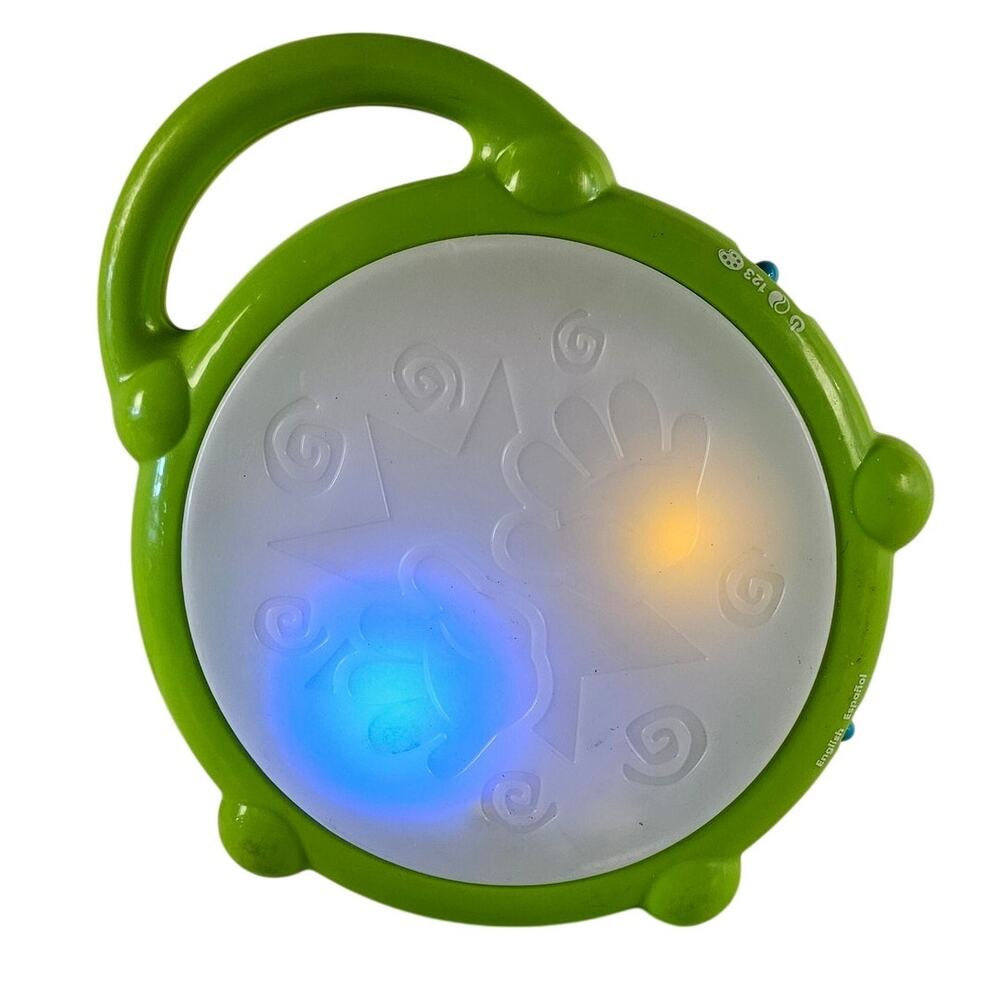 LeapFrog Learn & Groove Musical Tabletop Drum Toddler Toy English Spanish